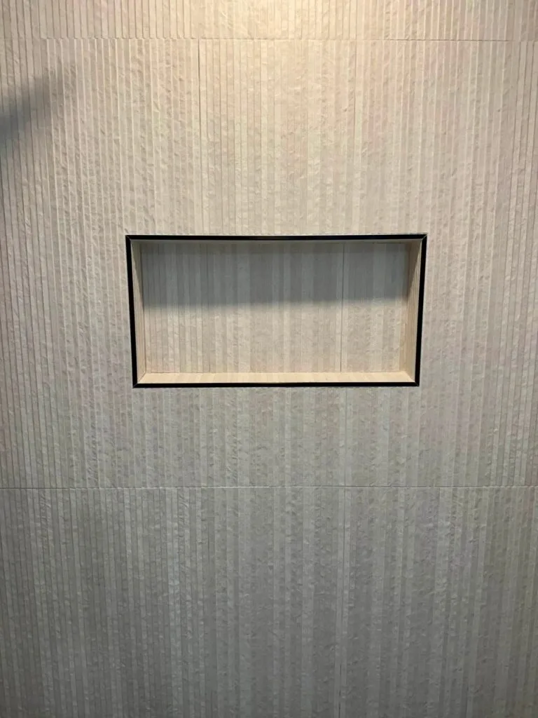 Crescentwood bathroom recessed wall niche